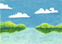Yellow Islands copyright Christine O'Brien